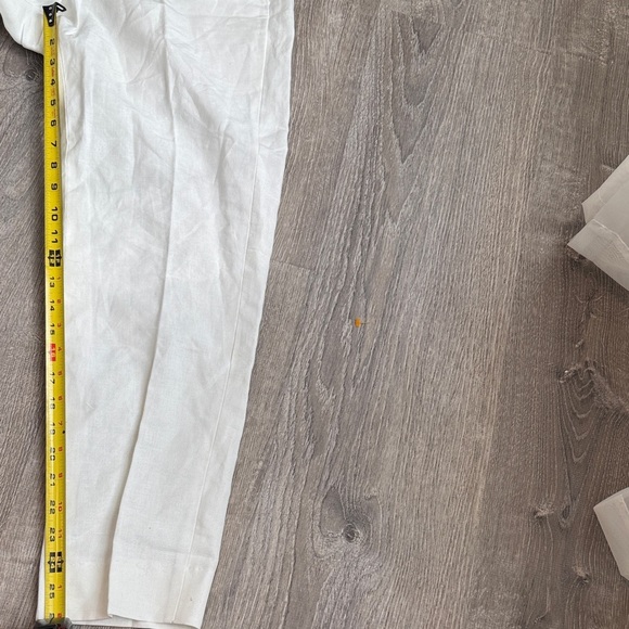 Studiosuits White Linen Pants - Picture 6 of 8